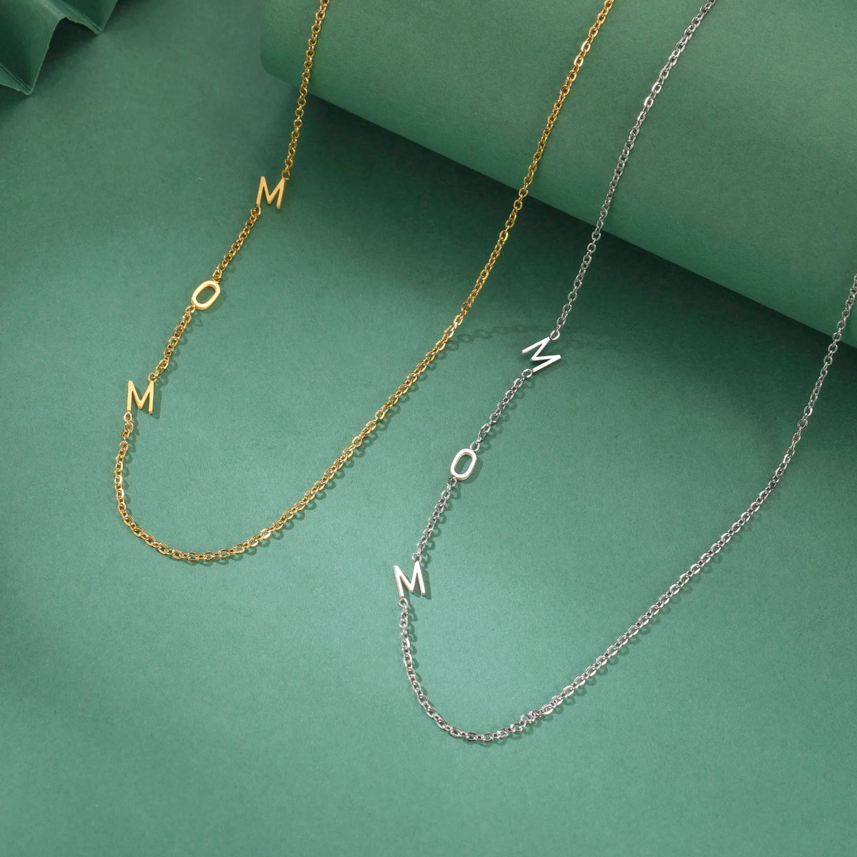 Custom Initial Letter Necklaces Choker For Women Stainless Steel A-Z Alphabet Personalized Necklace Jewelry Mother's Day Gift