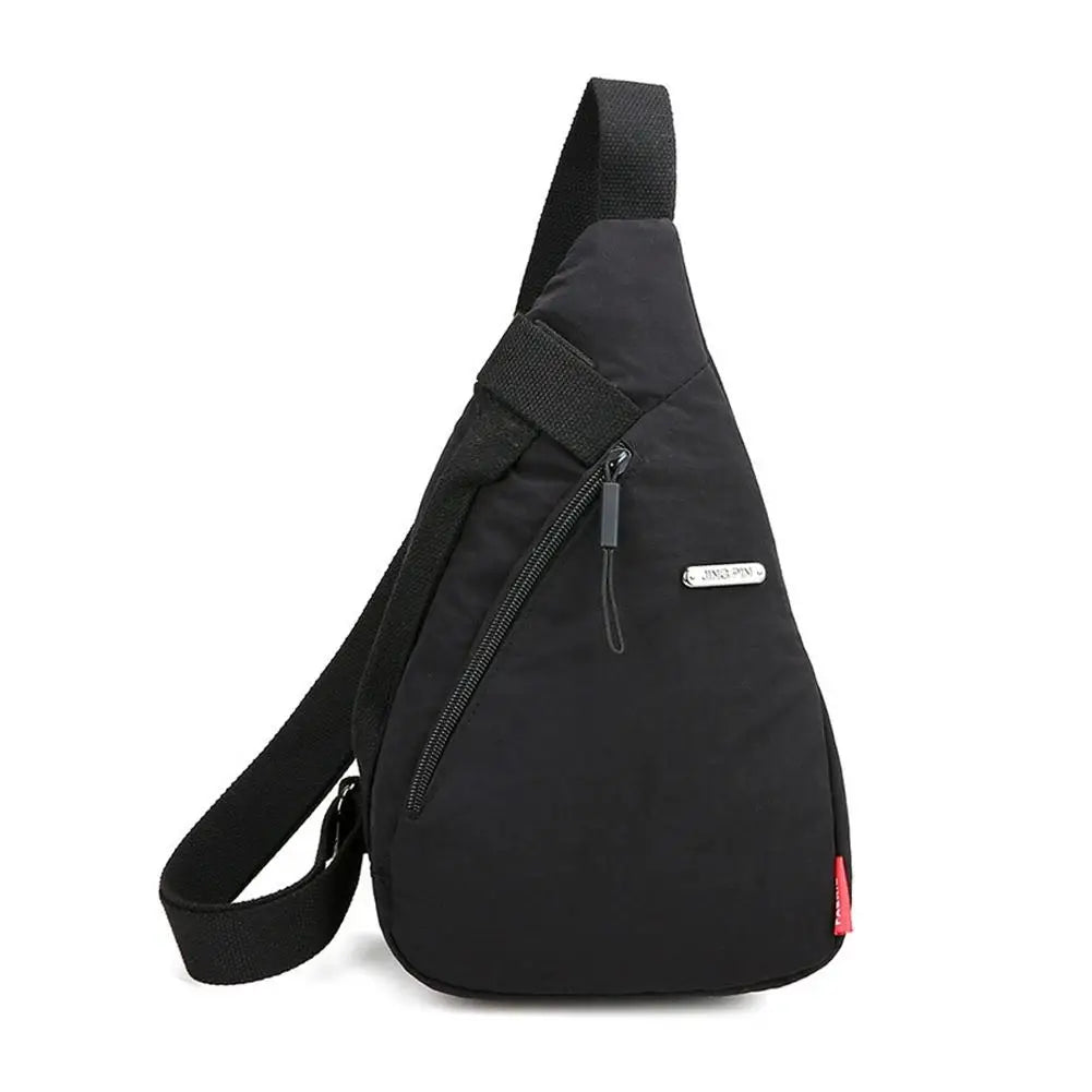 Unisex Sports Casual Crossbody Bag Fashionable Large-capacity Cycling Bag  Chest Bag Portable Shoulder Bag Sporty Phone Bag