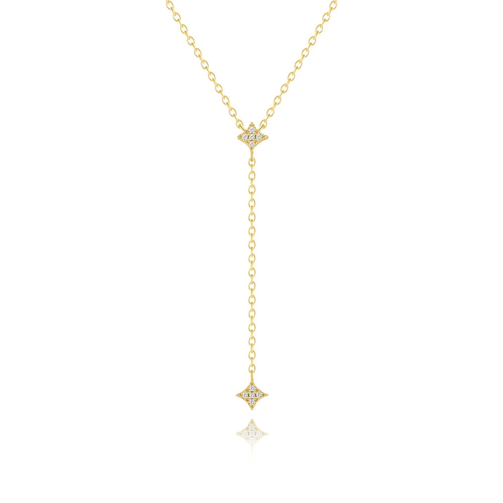 CANNER New 925 Sterling Silver Mini Zircon Pendant Necklaces Chain For Women Necklace Chains Fine Jewelry Gift Collares подвеска