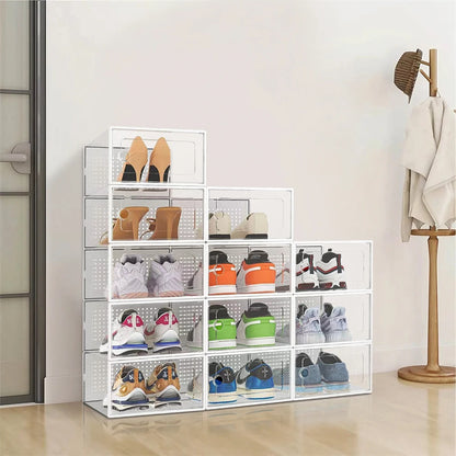 12 Stackable Shoe Storage Boxes – view 3
