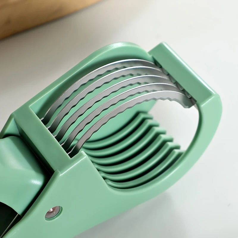 HUIDASHUN New Kitchen Stainless Steel Fruit and Vegetable Slicer Multifunctional Vegetable Salad Fruit Slicer