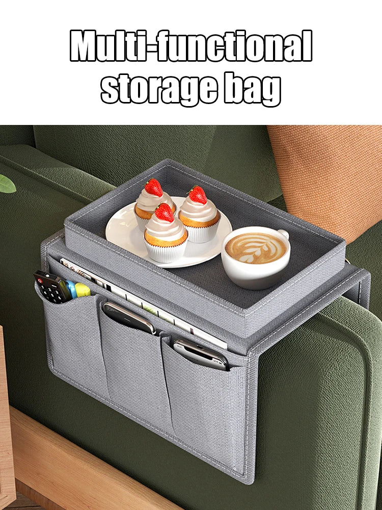 Sofa storage bag, sofa armrest storage hanging bag, remote control storage bag, home storage bag