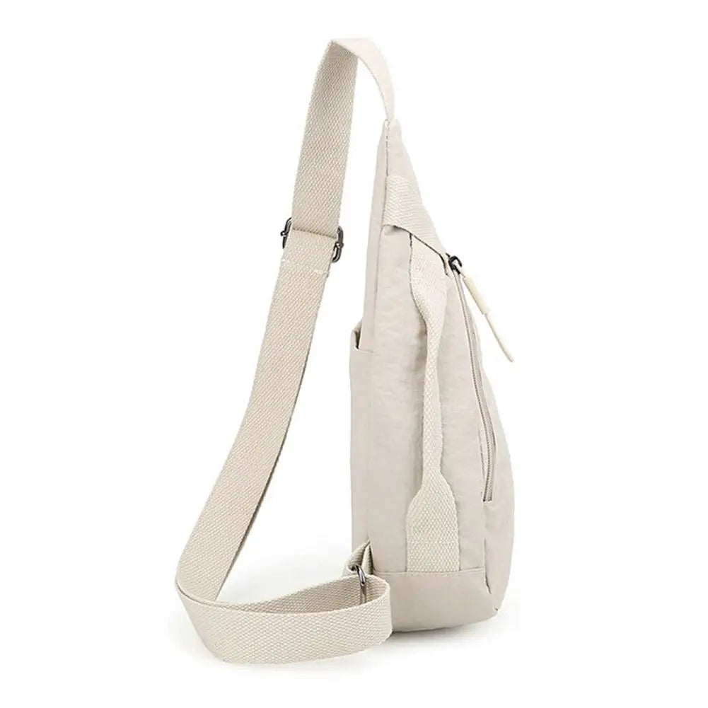 Unisex Sports Casual Crossbody Bag Fashionable Large-capacity Cycling Bag  Chest Bag Portable Shoulder Bag Sporty Phone Bag
