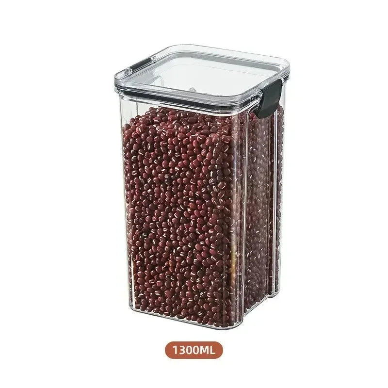 1PC Grain Sealed Jar Coarse Cereals Storage Box Waterproof Refrigerator Fresh-keeping Box Large Capacity Kitchen Organizer Case