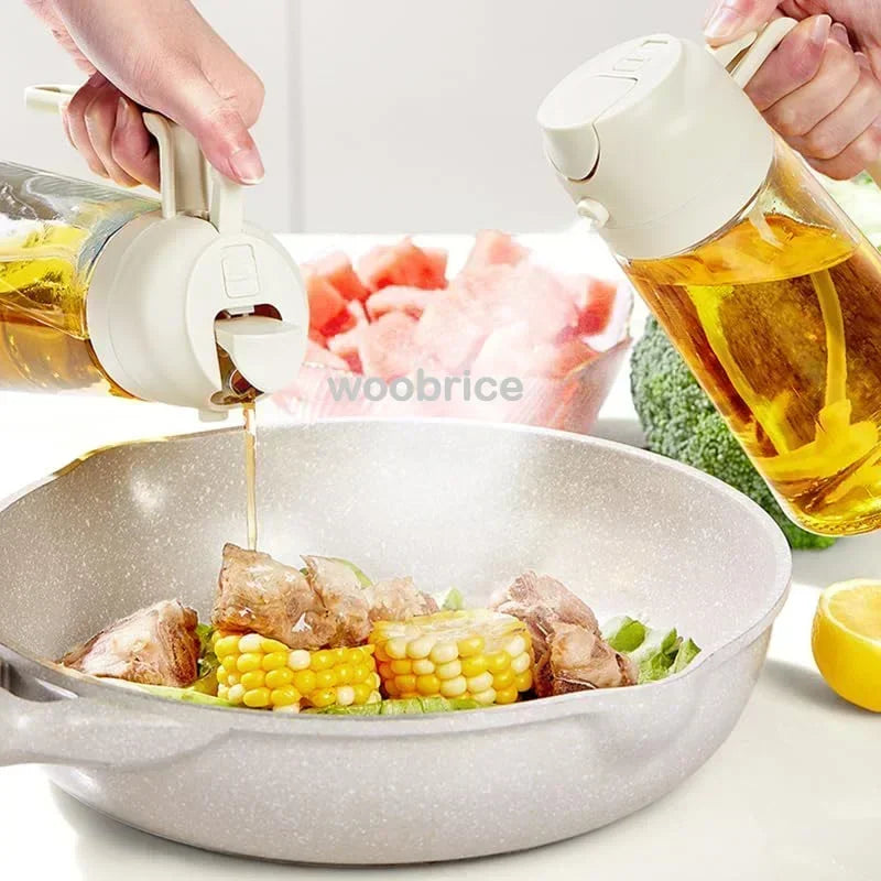 2-in-1 Oil Sprayer Bottle 500ml – view 3