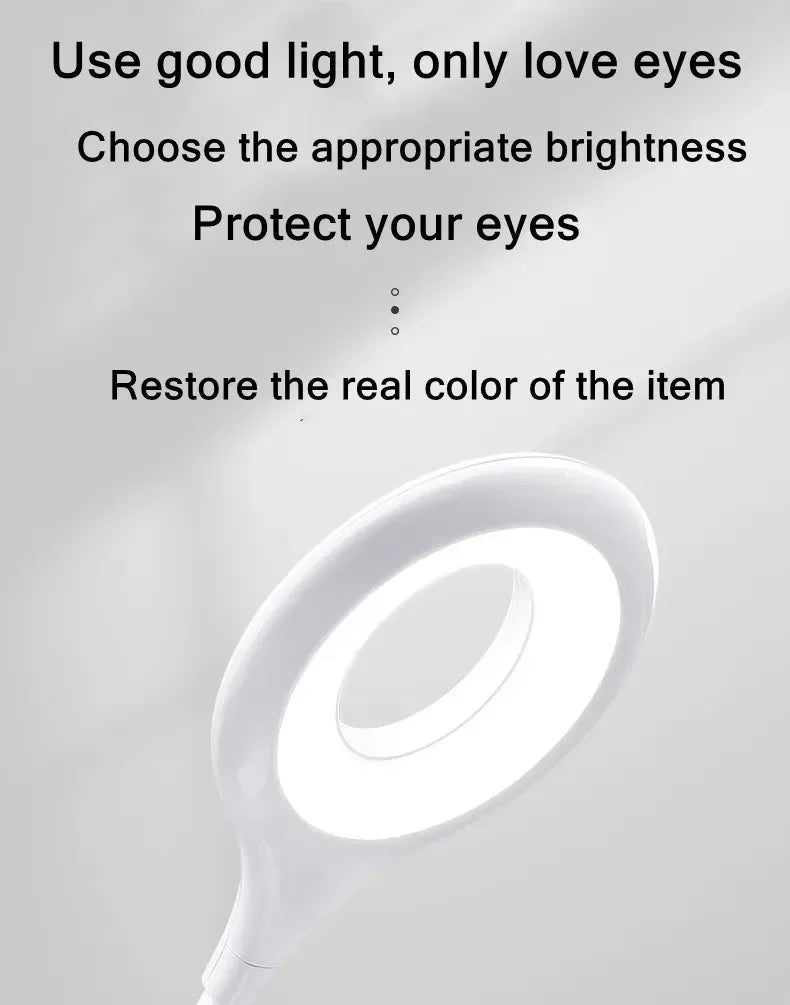 18LEDs USB Direct Plug Portable Lamp Notebook Computer Lamp Eye Protection Student Study Reading Available Night Light Lighting