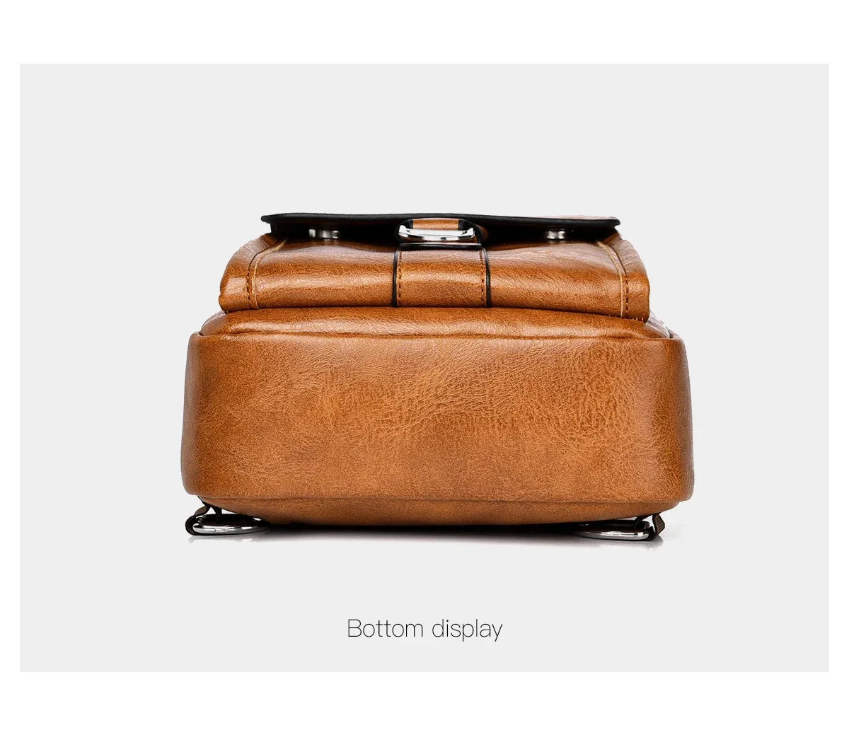 2026 New Men's Bag High Quality PU Leather Men's Chest Bag Simple Waterproof Single Shoulder Crossbody Bags Messenger Bag Gift