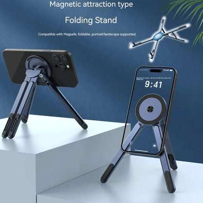 3-in-1 Magnetic Phone Holder, Selfie Stick & Tripod – view 8