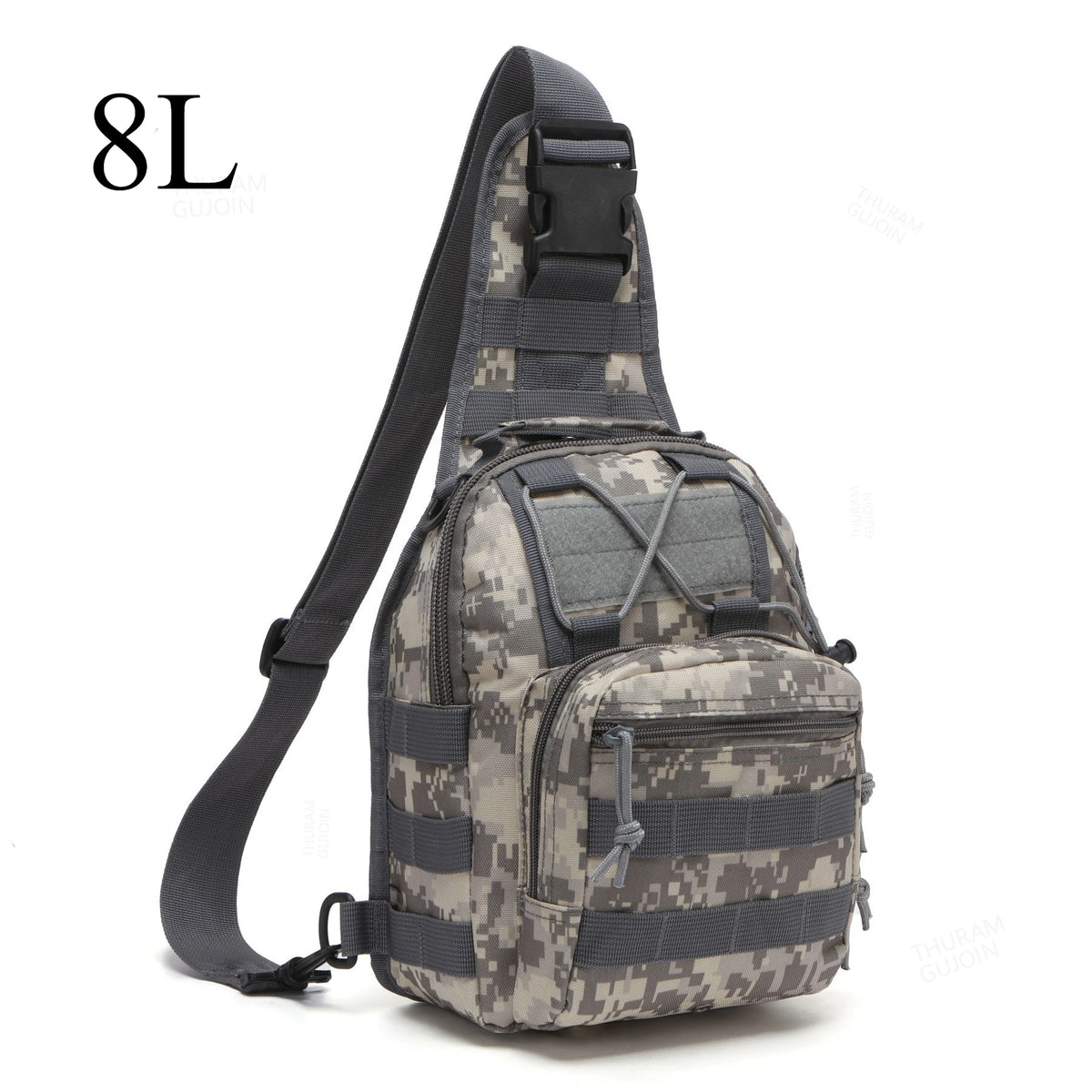 THURAM 8L/15L Outdoor Tactical Bag Backpack Sport Bag Pack Sling Shoulder Backpack Tactical Bag for Every Day Carry