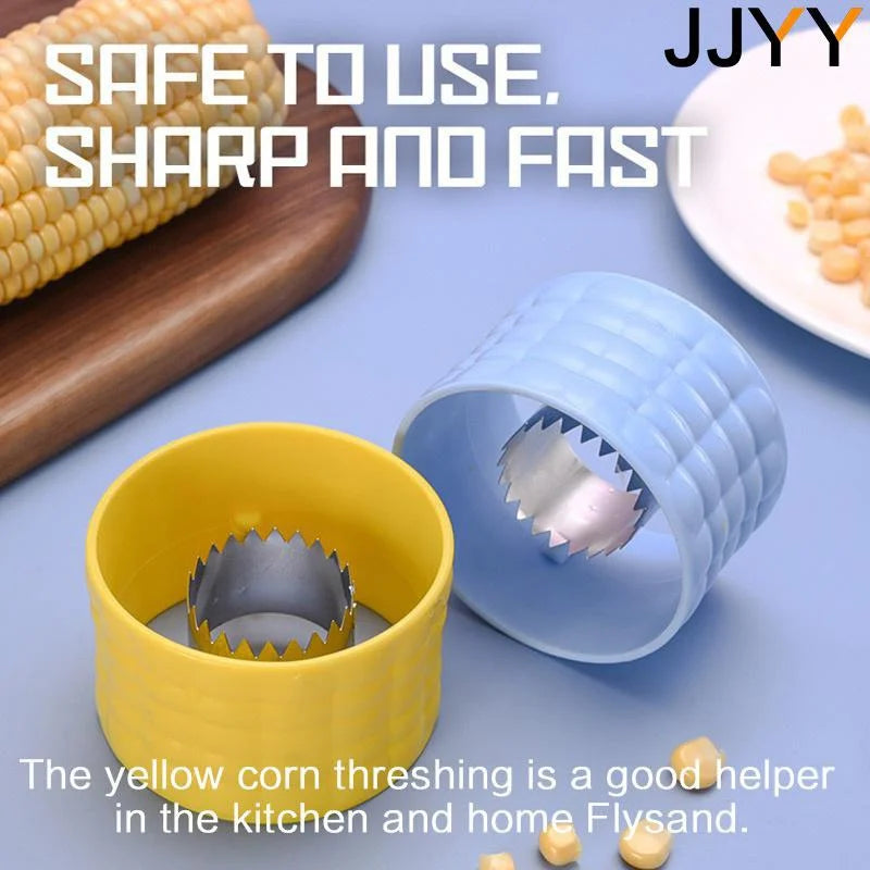 JJYY  Corn Cob Peeler Stripper Cutter Splitter Remover Thresher Stonego Kitchen Salad Tool