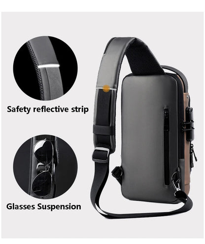 Anti-Theft USB Sling Bag – view 21