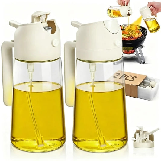 2-in-1 Oil Sprayer Bottle 500ml