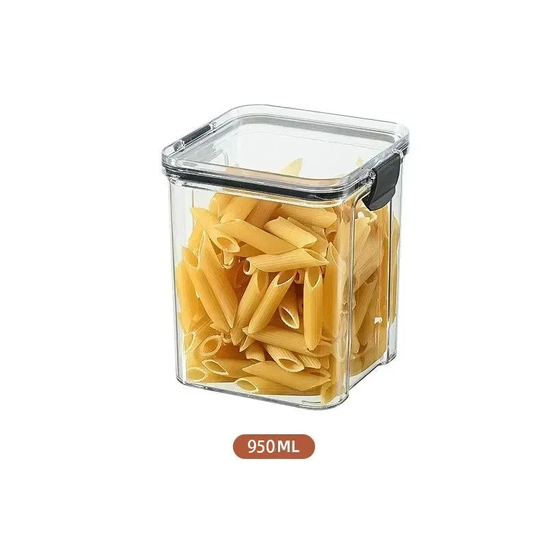 1PC Grain Sealed Jar Coarse Cereals Storage Box Waterproof Refrigerator Fresh-keeping Box Large Capacity Kitchen Organizer Case