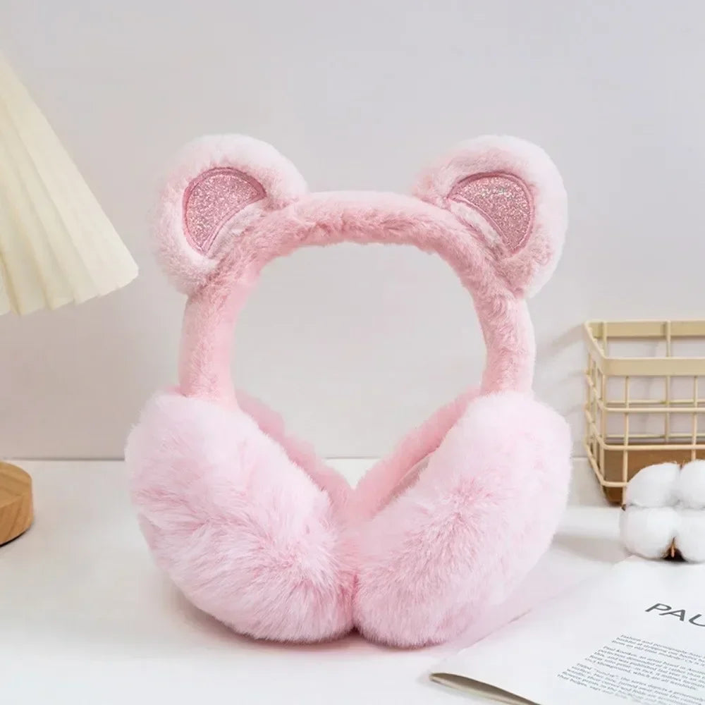 Winter Ear Muffs Ear Warmer Lovely Kids Thicken Plush Unicorn Earmuffs New High Quality Ear Cover Kids Gifts Warmer Accessories