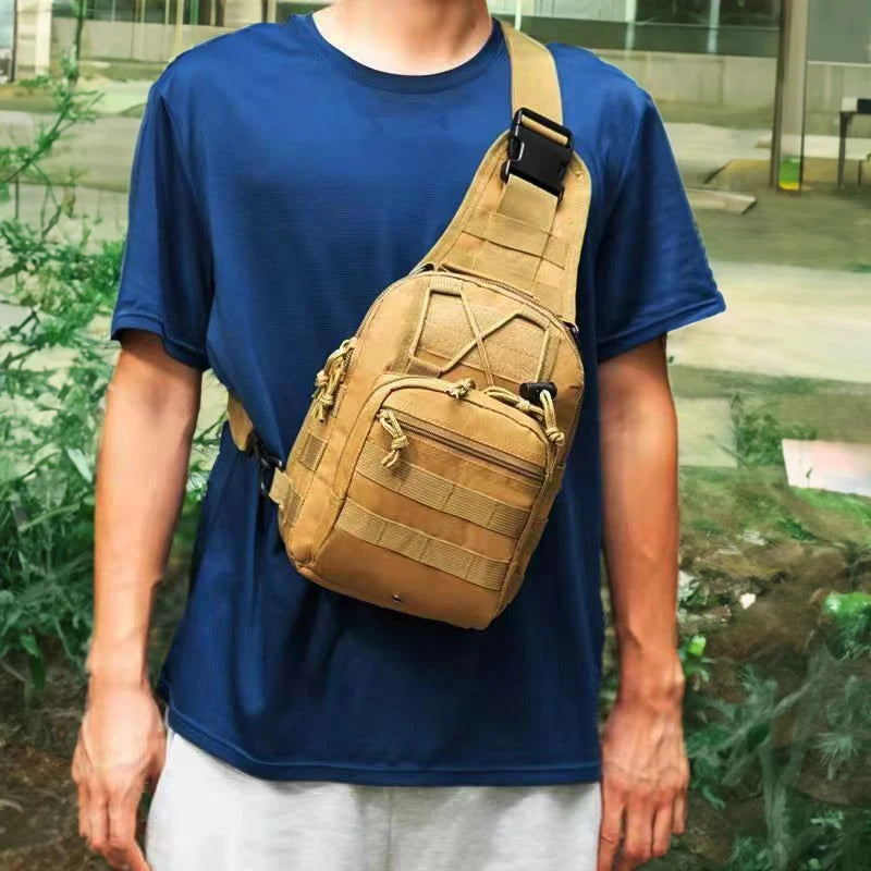 Tactical Assault Pack Sling Backpack Waterproof EDC Rucksack Bag for Outdoor Hiking Camping Hunting Trekking Travelling