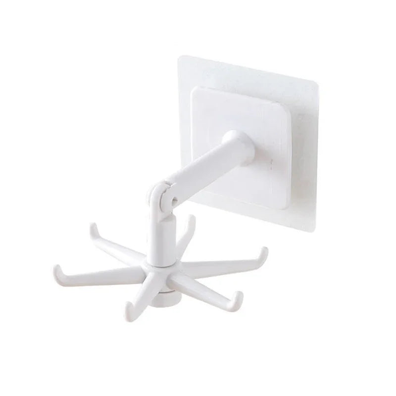 Kitchen Hook Organizer Bathroom Hanger Wall Dish Drying Rack Holder For Lid Cooking Accessories Cupboard Storage Cabinet Shelf
