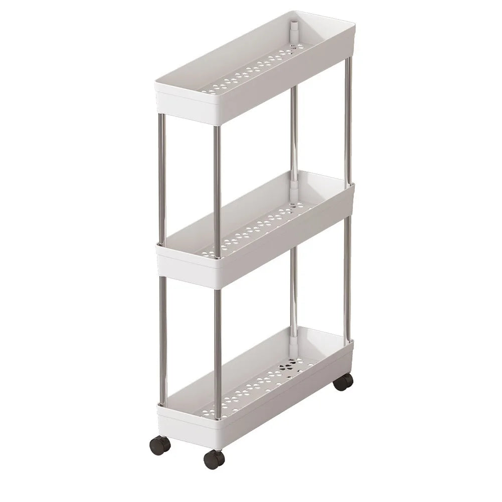Multi-Layer Kitchen Rack Floor To Floor Storage Rack Household Microwave Stove Shelves Multi Scene Tool Pot Rack Kitchen Storage