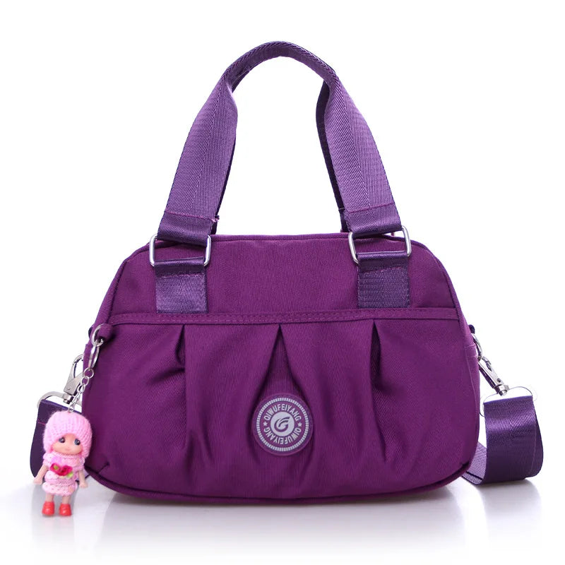 New style trendy nylon oxford cloth bag casual one-shoulder slant straddle women's small bag crossbody bag