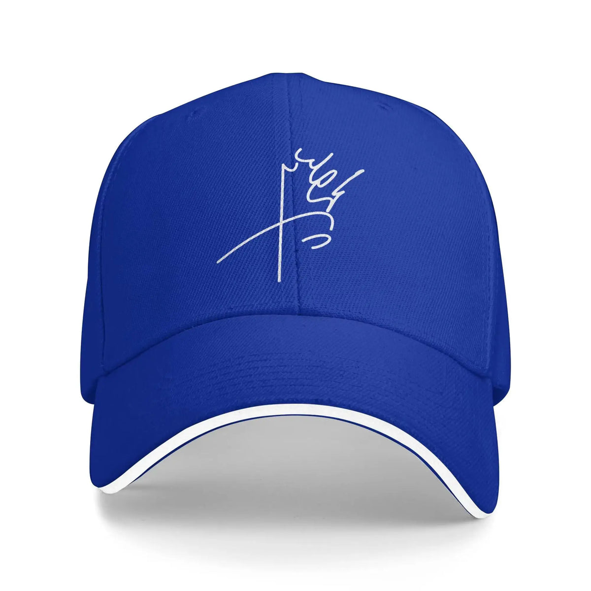 Y2K Mohammad Reza Pahlavi's signature Iran Running Baseball Caps Male  Personalized Peaked Cap Woman Pool Party Sunscreen Hat