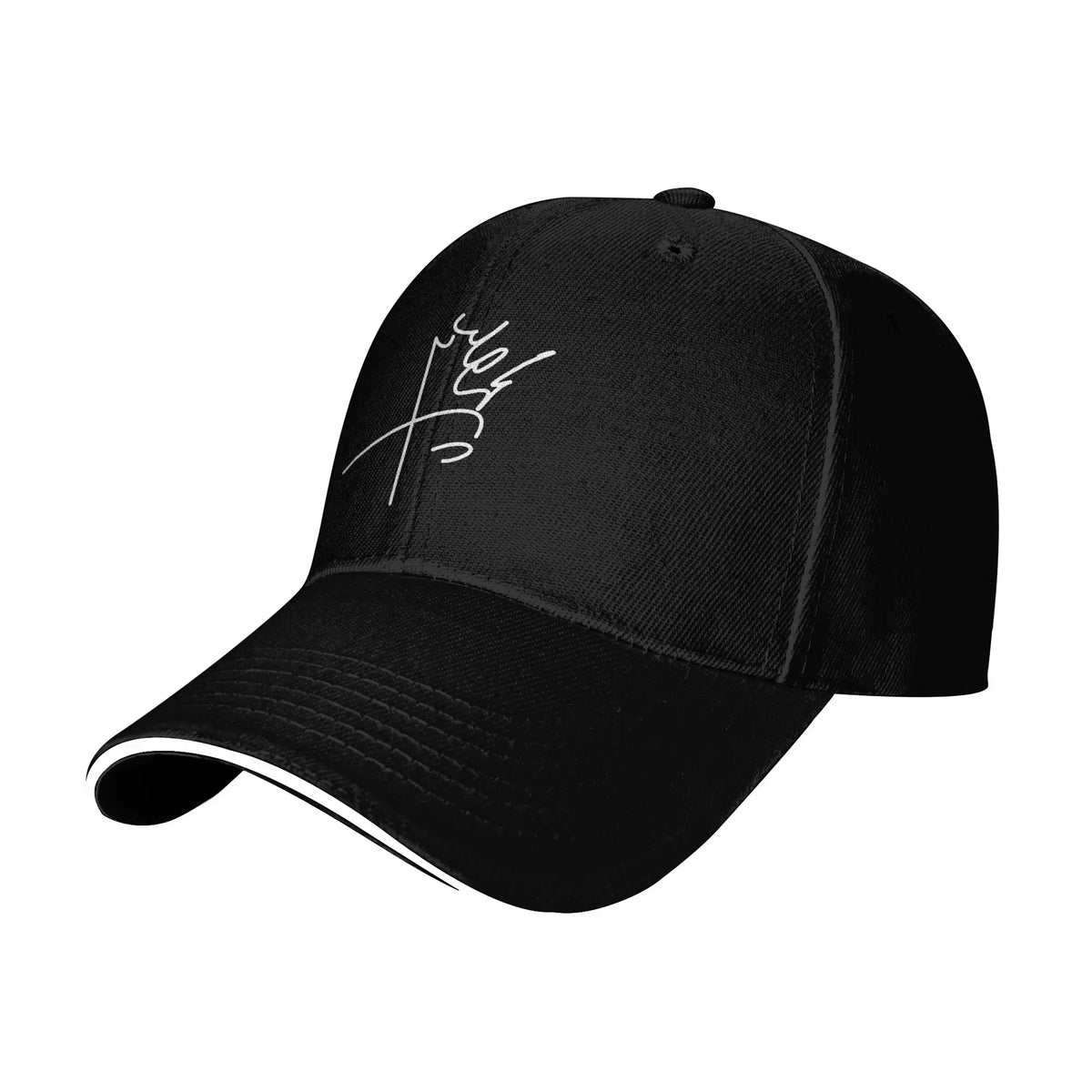 Y2K Mohammad Reza Pahlavi's signature Iran Running Baseball Caps Male  Personalized Peaked Cap Woman Pool Party Sunscreen Hat