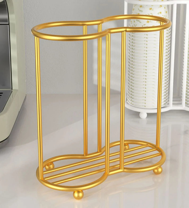 Kitchen Paper Cup Holder Picker Multifunctional Desktop Cup Storage Rack Household Coffee Cup Holder For Home Disposables Cups