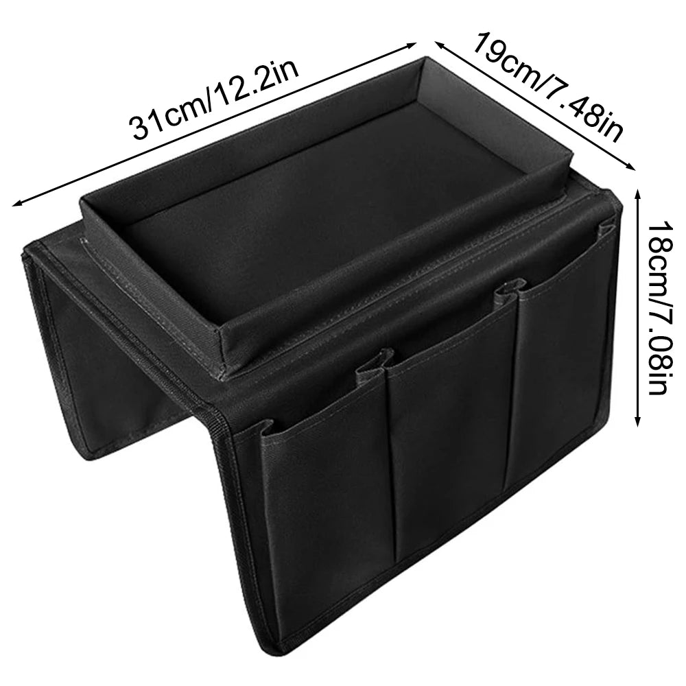 Sofa storage bag, sofa armrest storage hanging bag, remote control storage bag, home storage bag