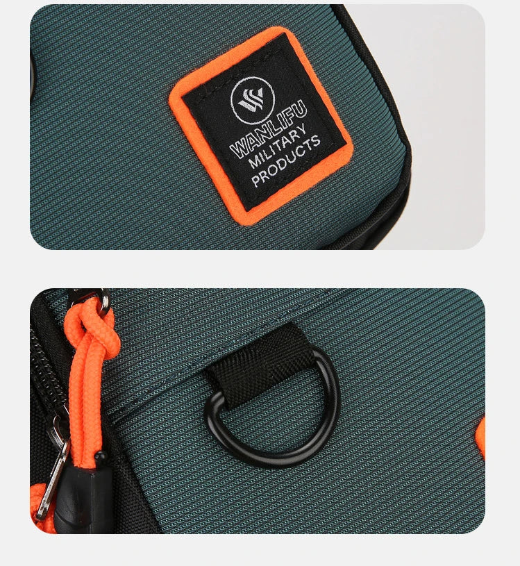 Men Chest Bag Large Capacity One Shoulder Crossbody Backpack Outdoor Sports Leisure Fashion Small Sling Bag For Men