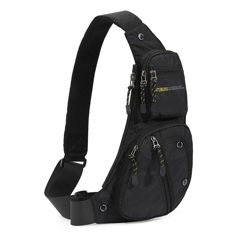 2026 New Oxford Cloth Men's Crossbody Bag Casual Single Shoulder Bag Fashion Street Style Backpack Leisure Chest Bag for Men