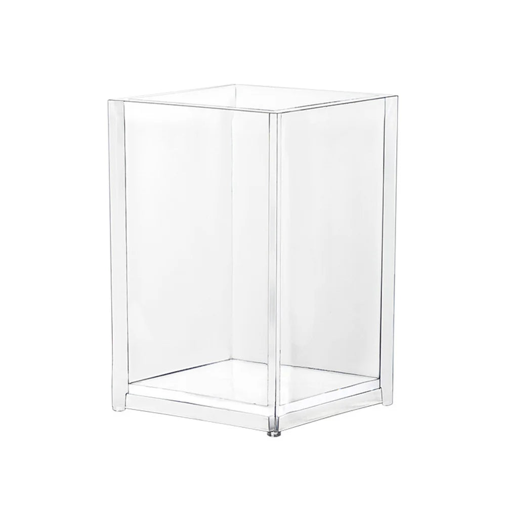 Transparent lipstick Cosmetic Makeup Acrylic Makeup Brush Tool Storage Box Case Make-up Brush Holder Table Organizer Makeup Tool