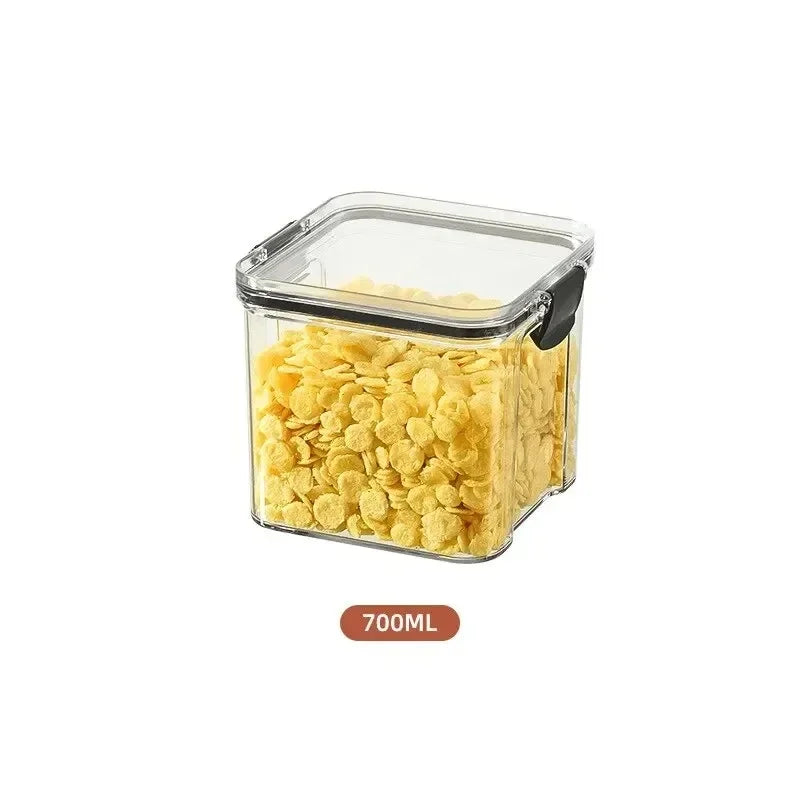 1PC Grain Sealed Jar Coarse Cereals Storage Box Waterproof Refrigerator Fresh-keeping Box Large Capacity Kitchen Organizer Case