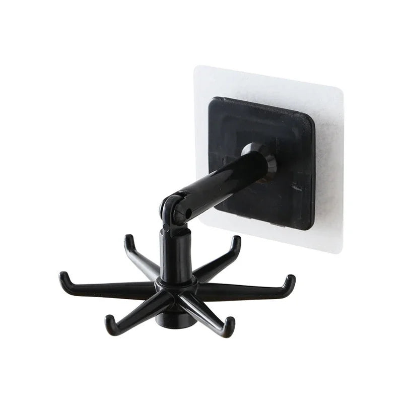 Kitchen Hook Organizer Bathroom Hanger Wall Dish Drying Rack Holder For Lid Cooking Accessories Cupboard Storage Cabinet Shelf