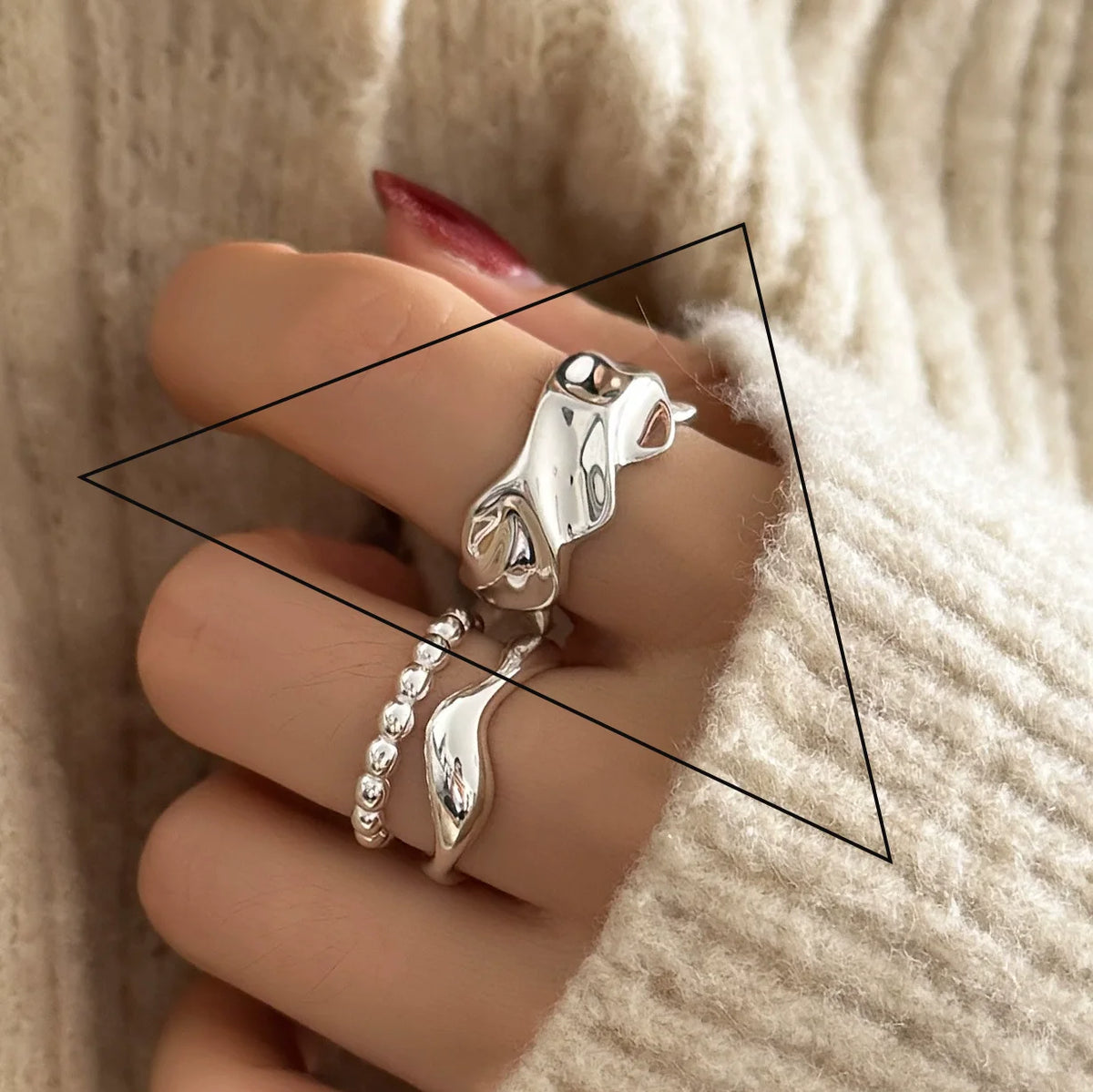 Sam Panda 925 Sterling Silver Rings For Women Men Fine Jewelry Finger Adjustable Open Wing Shape Ring For Party Birthday Gift