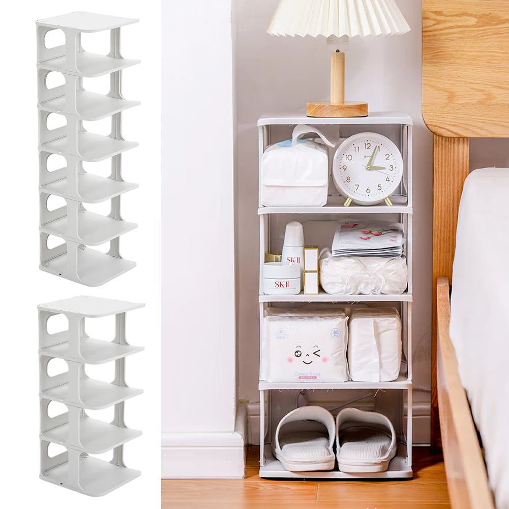 【Breeins】4/6-Tier Stackable Shoes Rack For Entryway Shoes Storage Organizer Shelf Home Decoration
