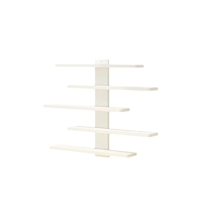 Adjustable Wall-mounted Display Stand for Action Dolls, Small Building Blocks and Collectibles - Modern Indoor Storage Shelf