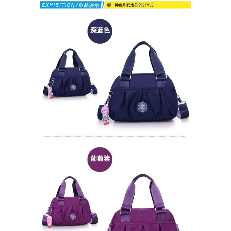 New style trendy nylon oxford cloth bag casual one-shoulder slant straddle women's small bag crossbody bag
