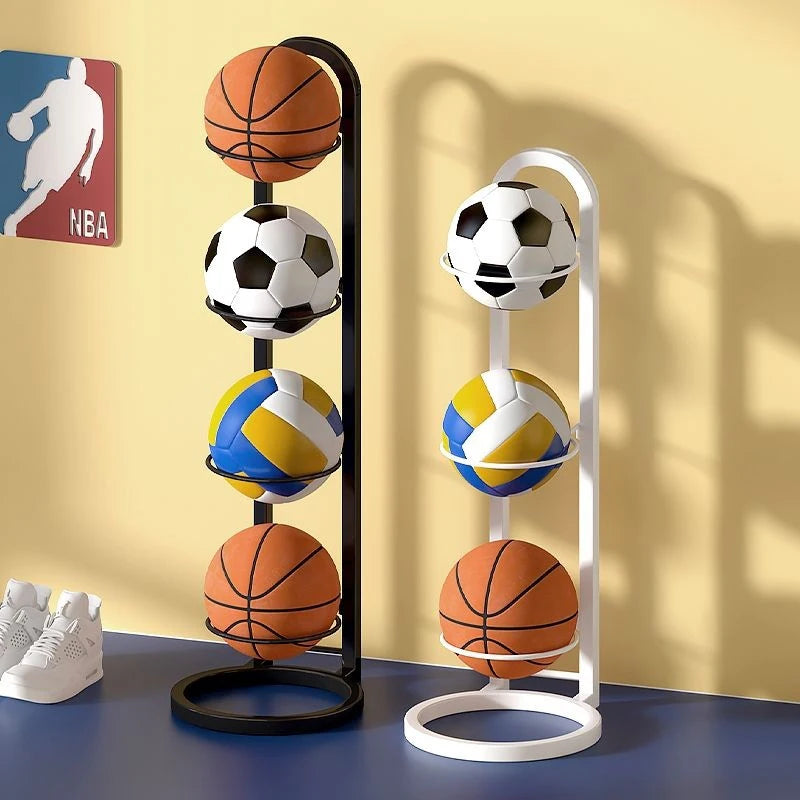 Basketball Storage Racks Balls Organizer Storage Frames Home Furnishings Living Room Bedroom Space Saving Supplies
