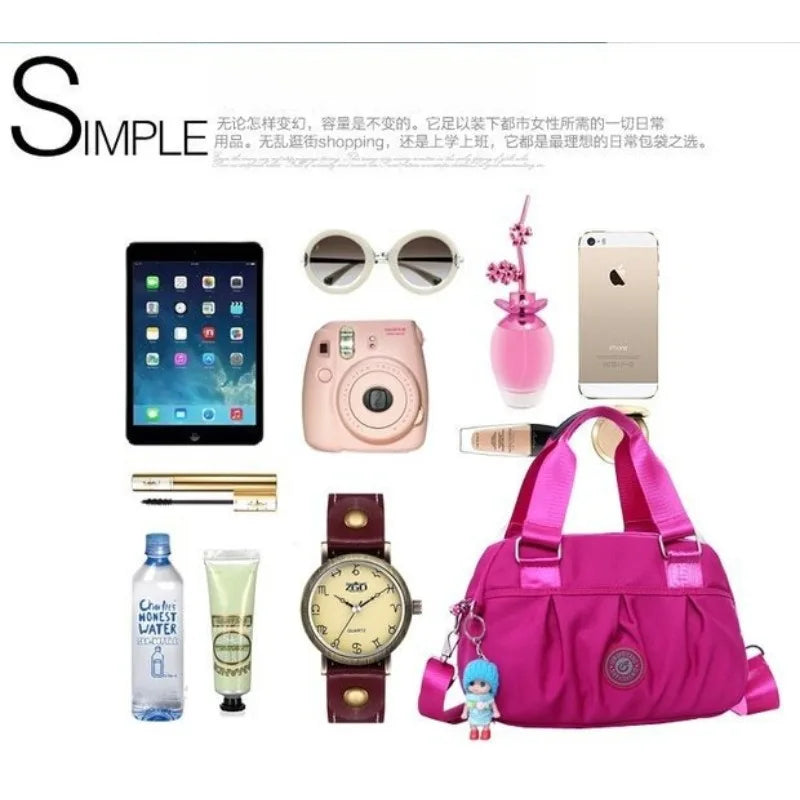 New style trendy nylon oxford cloth bag casual one-shoulder slant straddle women's small bag crossbody bag