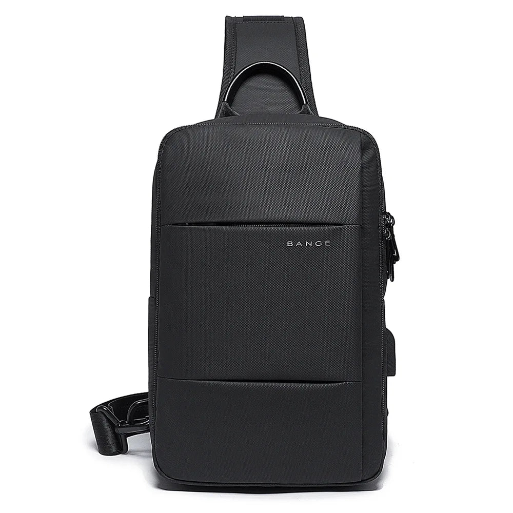 Fashion Men Travel Waterproof Leisure Business Chest Sports Packs Messenger Shoulder Sling Running Bag Men's Boys