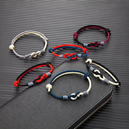 Lucky Knot Rope Couple Bracelet – view 10