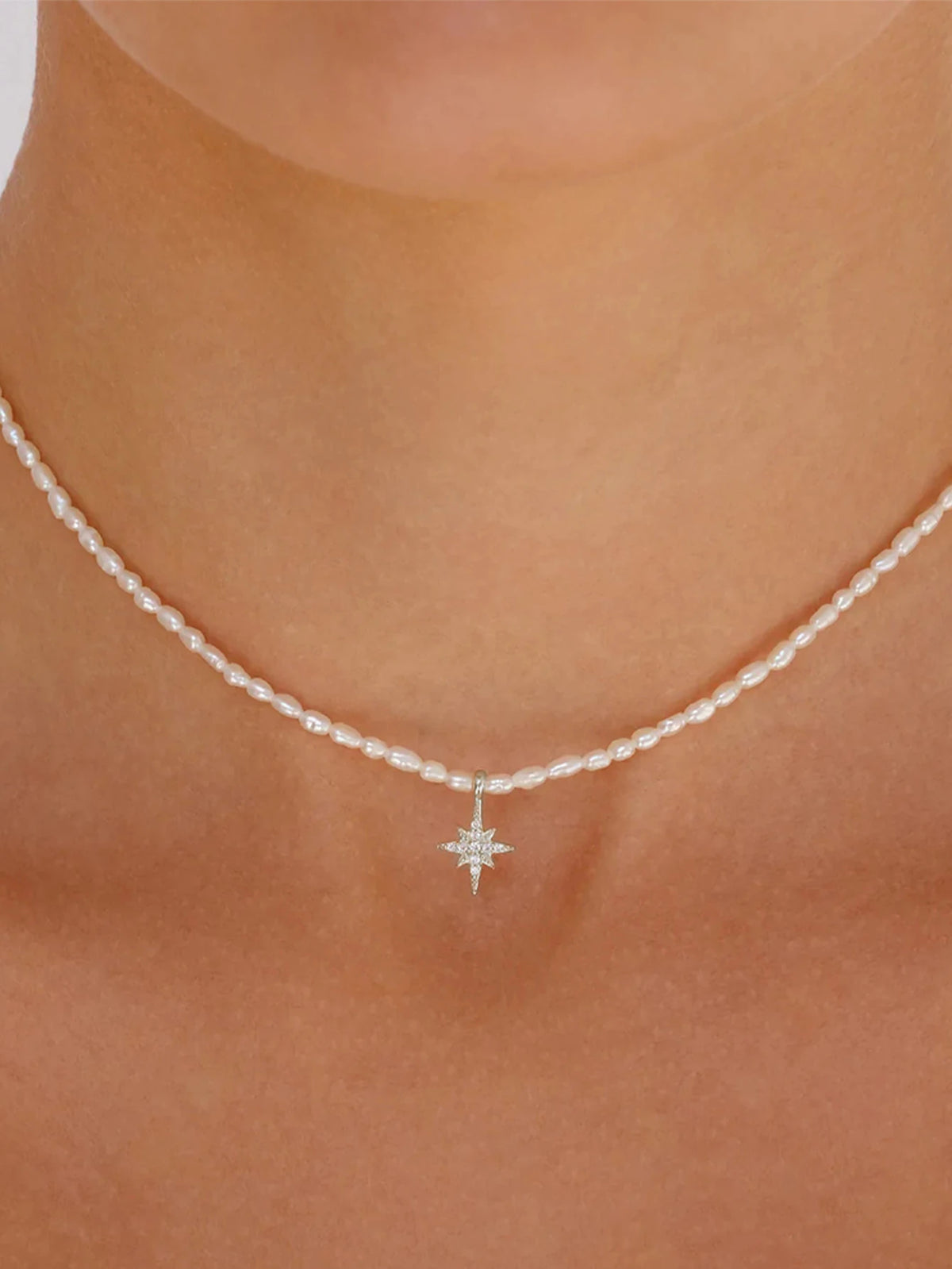 CANNER New 925 Sterling Silver Mini Zircon Pendant Necklaces Chain For Women Necklace Chains Fine Jewelry Gift Collares подвеска