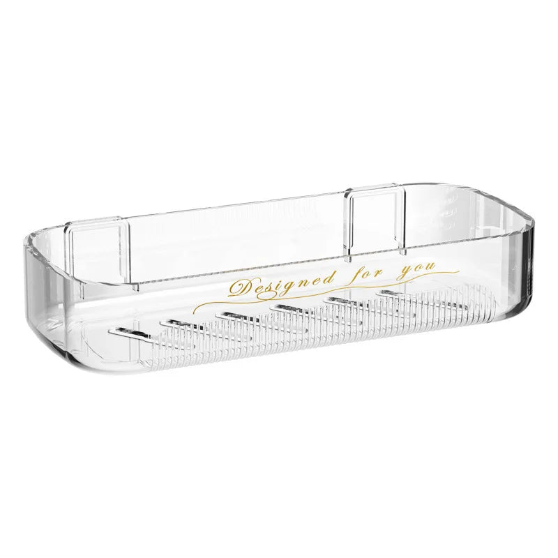 1pc Light Luxury Acrylic Storage Rack Toilet Washstand Cosmetic Storage Box Bathroom Storage Rack