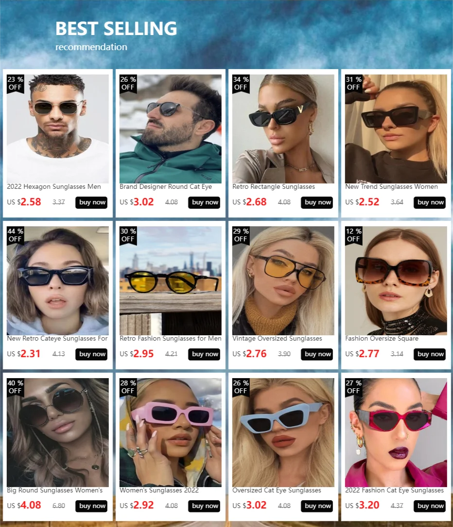 Oval Concave Vintage Sunglasses Women Fashion Design Retro Brand Sun Glasses Female Hip Hop Vintage Round Designer Oculos De Sol