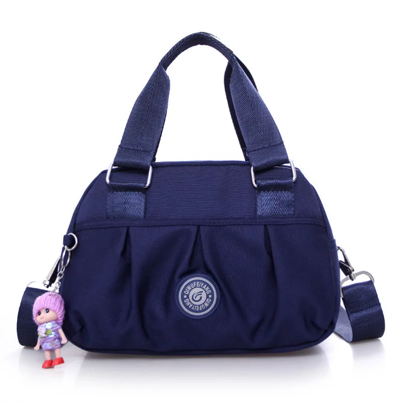 New style trendy nylon oxford cloth bag casual one-shoulder slant straddle women's small bag crossbody bag