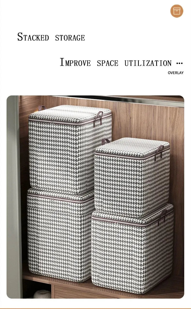 Household Storage Bag Non Woven Fabric Quilt Storage Pouch Suitable For Various Scenarios Dustproof And Waterproof