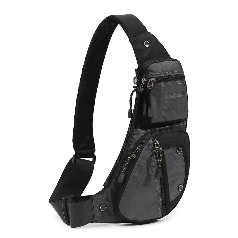 2026 New Oxford Cloth Men's Crossbody Bag Casual Single Shoulder Bag Fashion Street Style Backpack Leisure Chest Bag for Men
