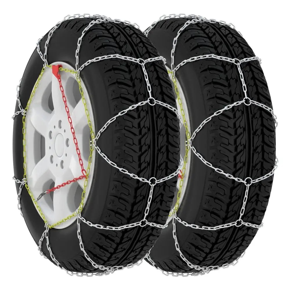 vidaXL Car Tyre Snow Chains 2 pcs 9 mm KN80 - Image #10