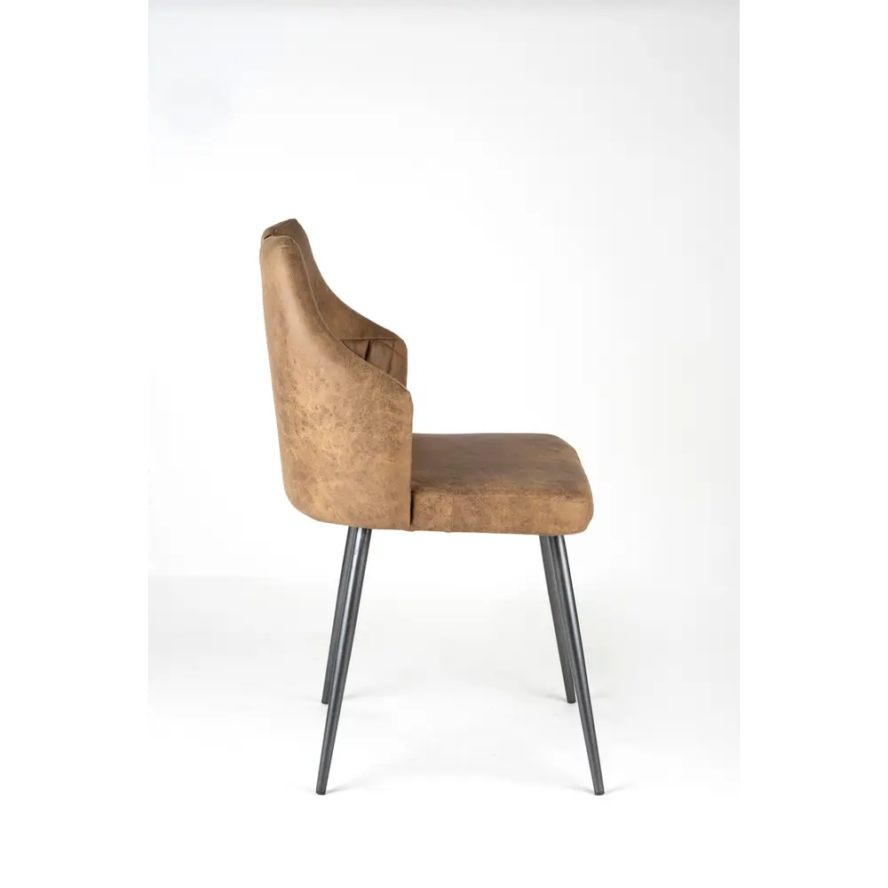 86CM LEATHER DINING CHAIR - Image #1