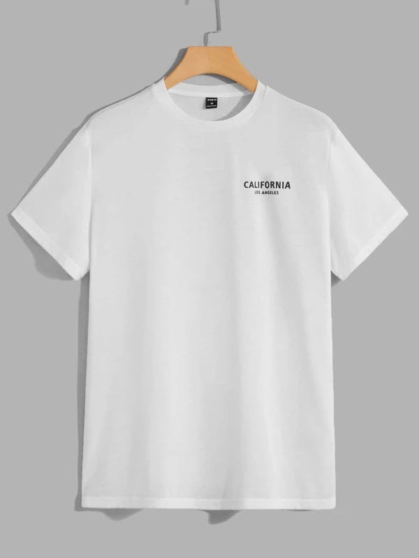 T-Shirt with California Print tshirt  Lastricks London.