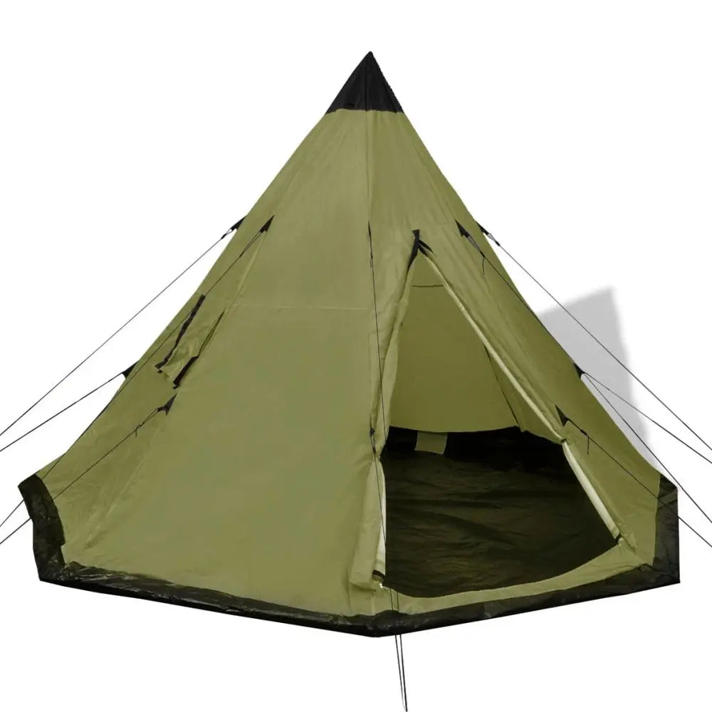 vidaXL 4-person Tent Grey - Image #9