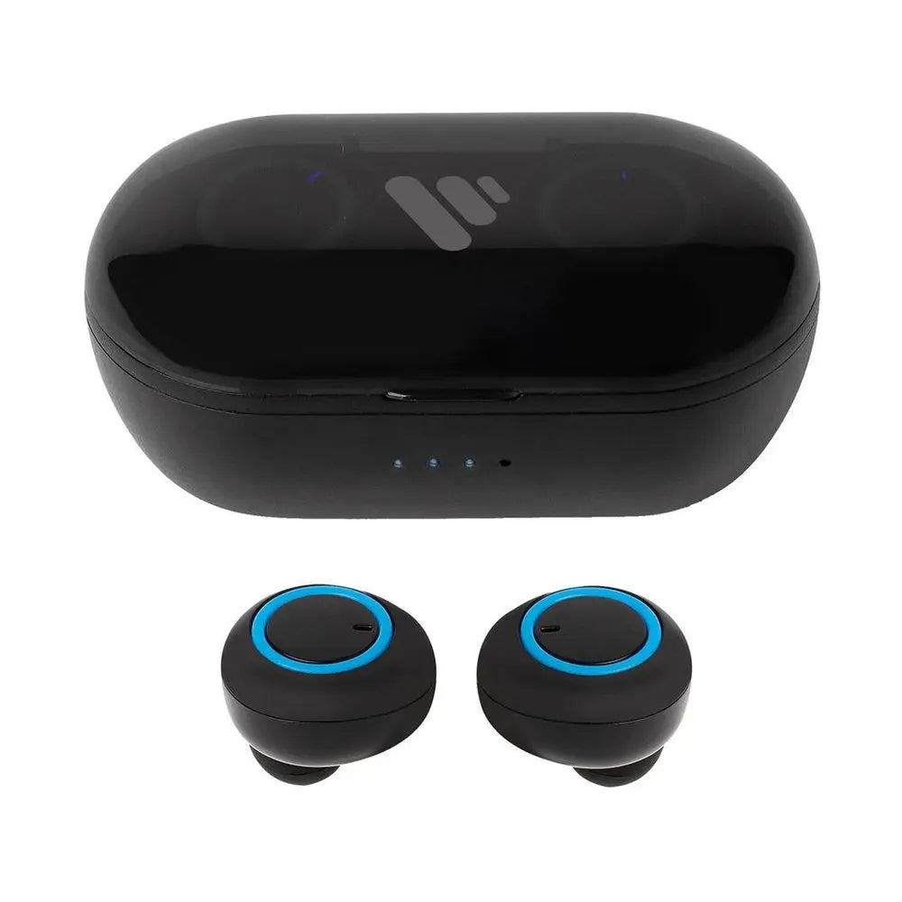 Vybe TWS Earbuds with 3H Music Playback, Charging Case and LED Indicator - Black - Image #4